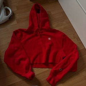 Cropped Champion Hoodie